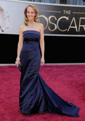 Helen Hunt in H&M Oscar Dress Supporting Global Green - photo courtesy of Getty
